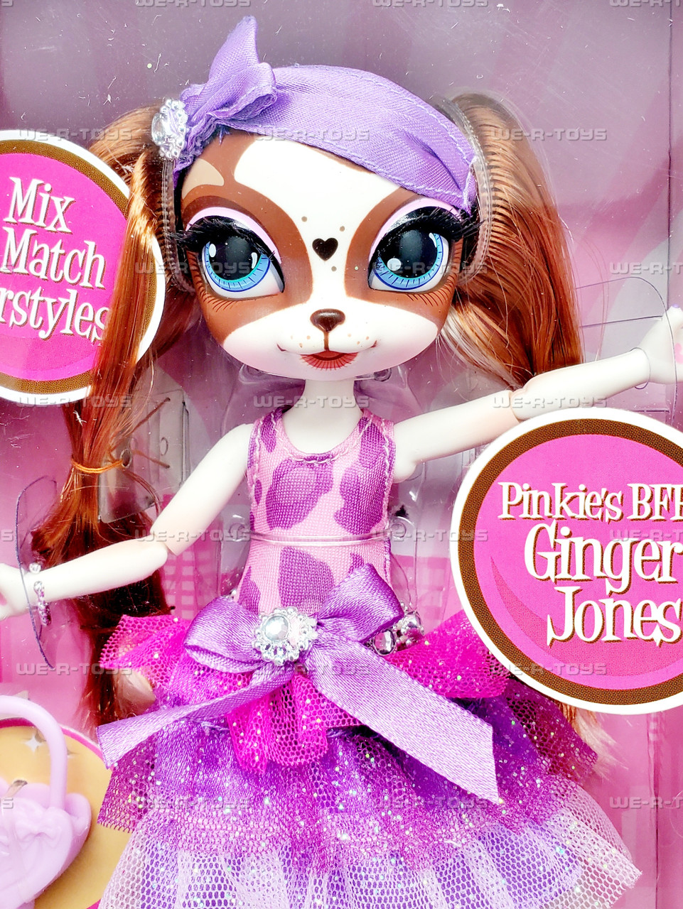 Pinkie Cooper and the Jet Set Pets Ginger Jones Doll 2013 Bridge