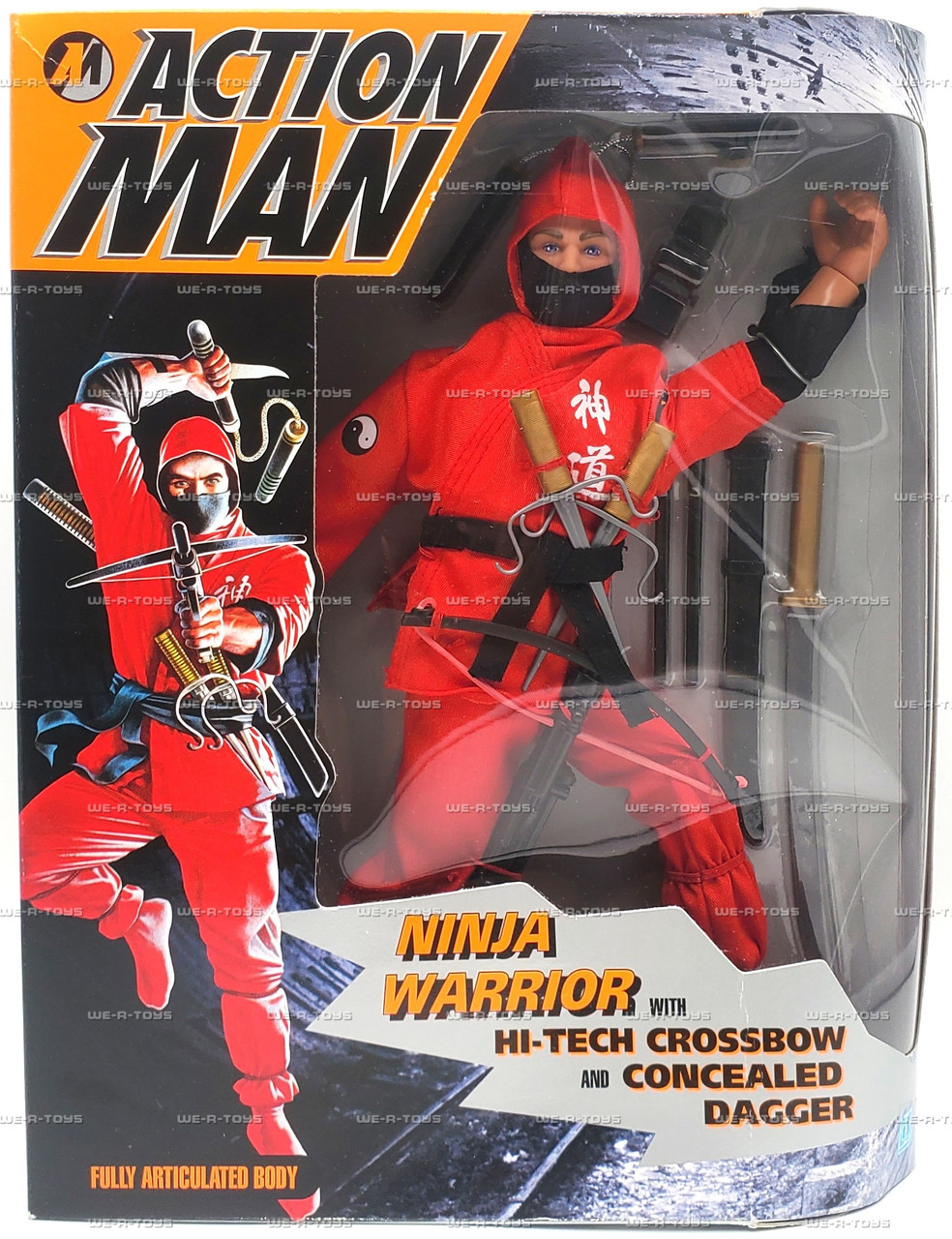 Action Man Ninja Warrior with Crossbow & Dagger Action Figure 1993