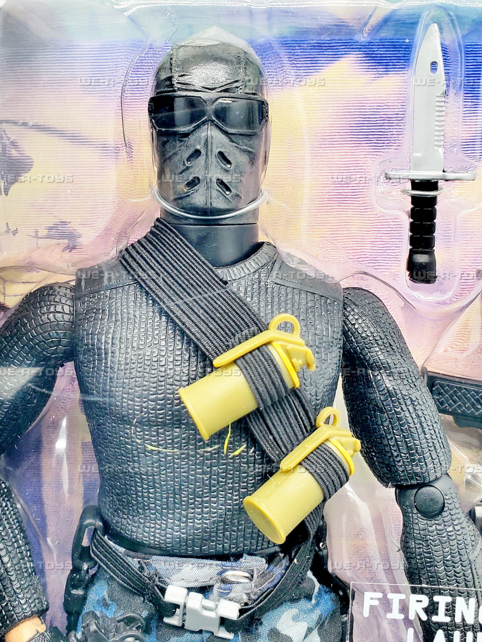 G.I. Joe Ninja Commando Code Name Snake Eyes Action Figure 2008