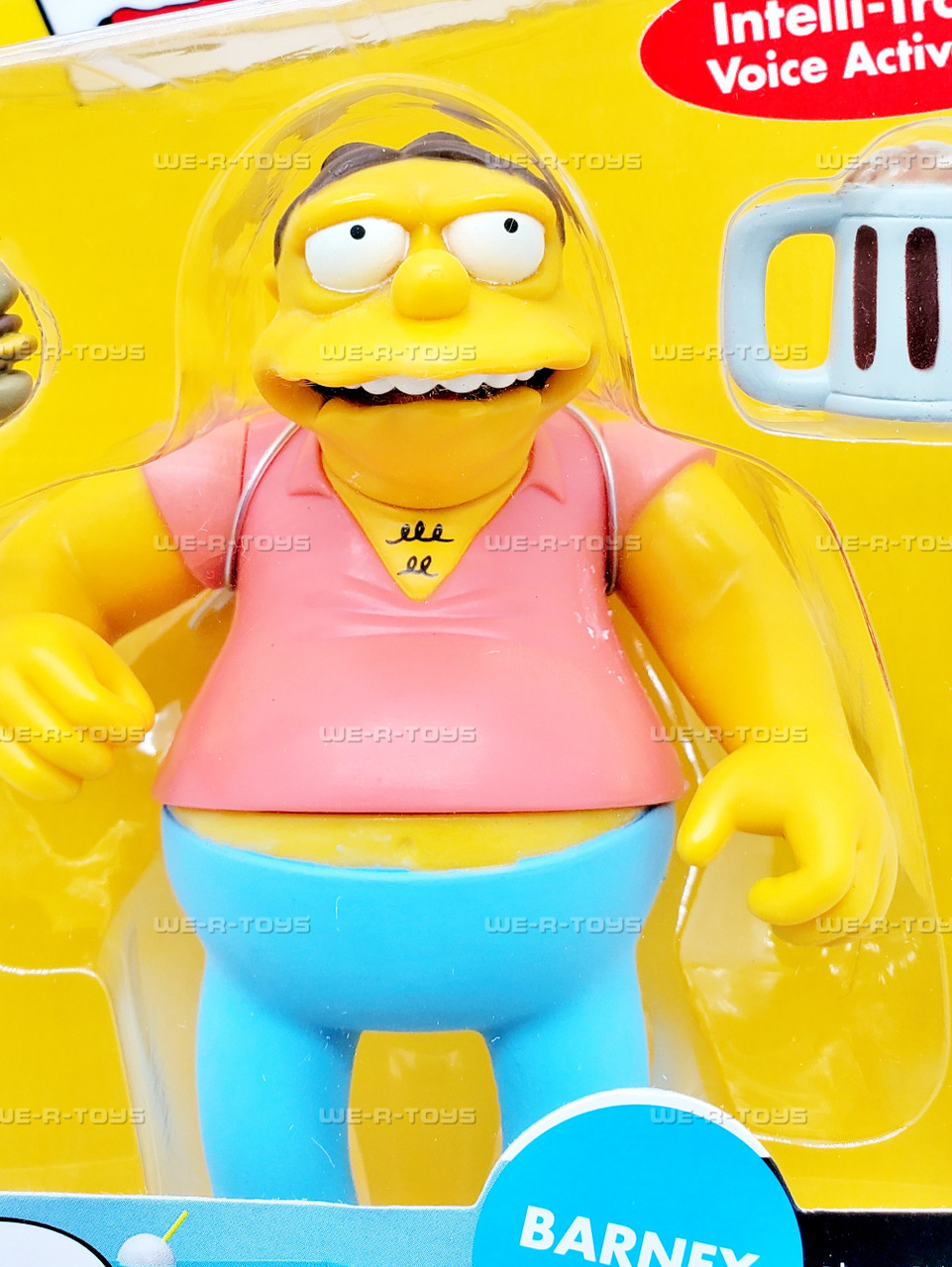 The Simpsons バーニー・ガンブル トーキングフィギュア 1990 BURGER KING'S MEET THE SIMPSONS PLUSH FIGURES BIG KID'S