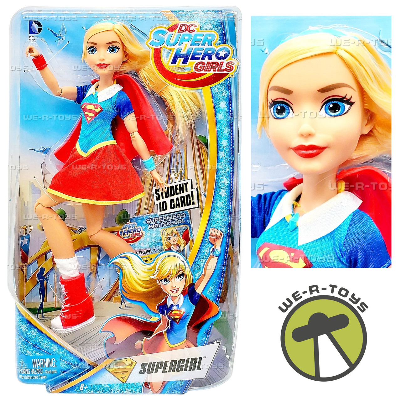 DC Super Hero Girls Supergirl Action Doll with Cape 2015
