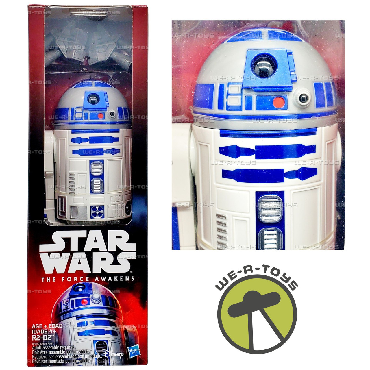 Star Wars The Force Awakens R2-D2 Action Figure 2015 Hasbro B7691