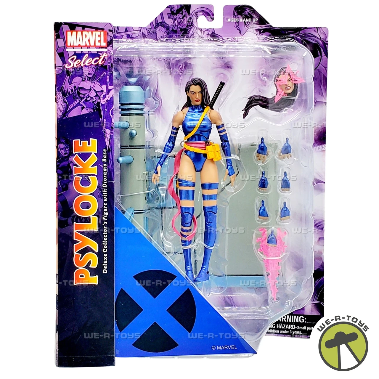 Marvel Select Psylocke Action Figure Diamond Select Toys 83467 