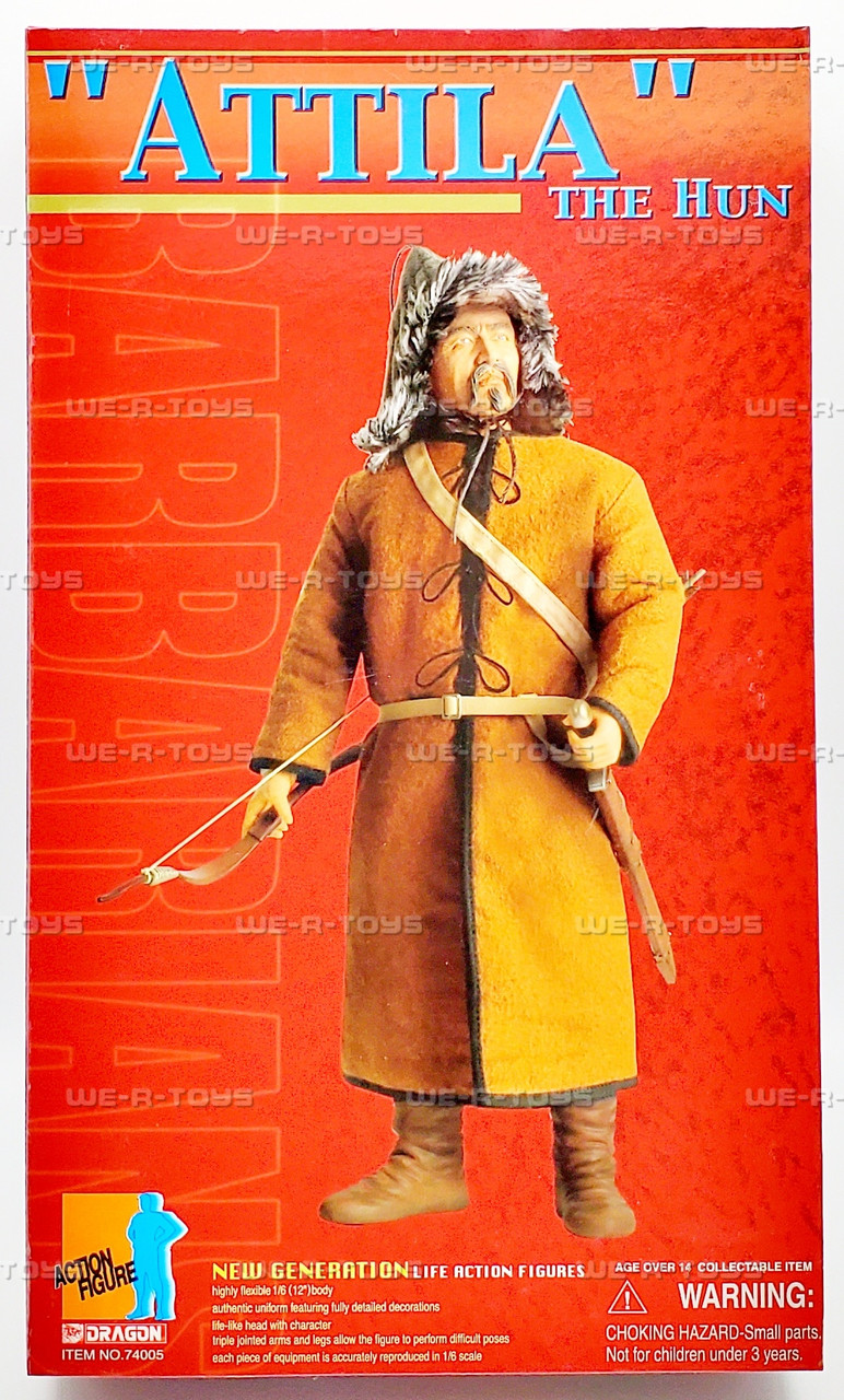 Attila the Hun Action Figure Dragon 74005 - We-R-Toys