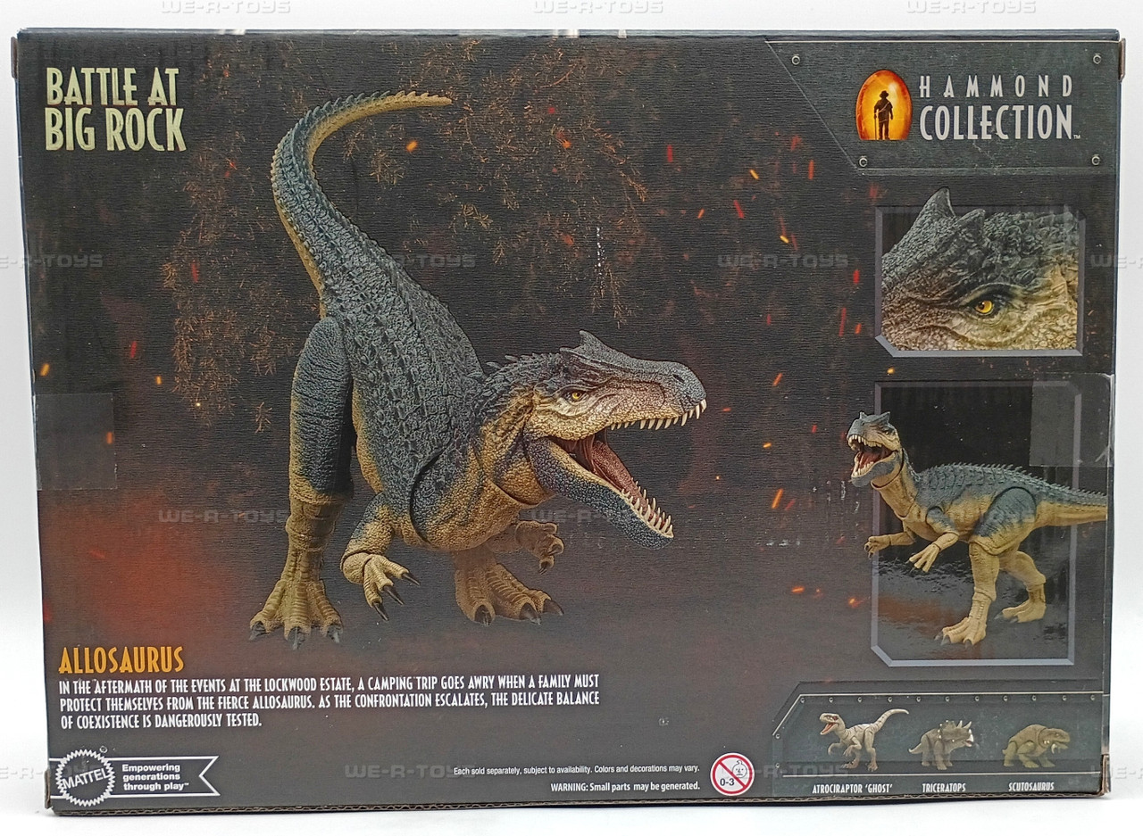 Jurrassic World Hammond Collection Allosaurus Figure 2024 Mattel