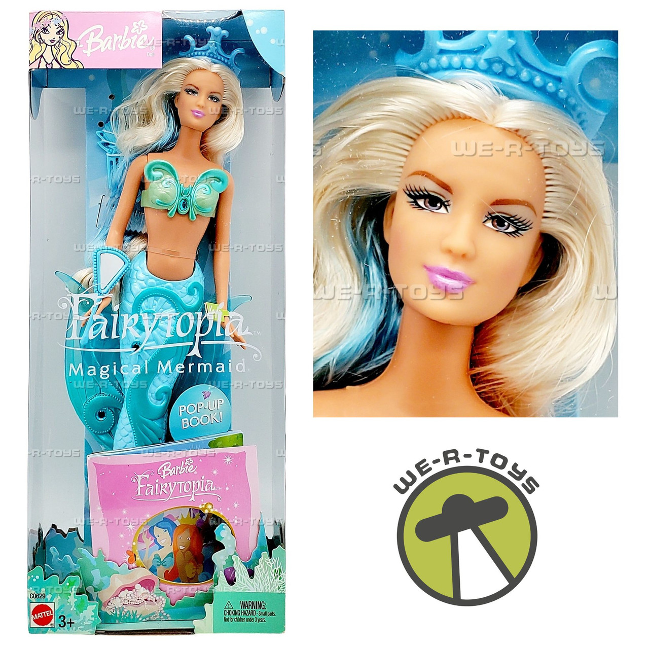 Barbie Fairytopia Magical Mermaid Kayla Doll 2003 Mattel C0629