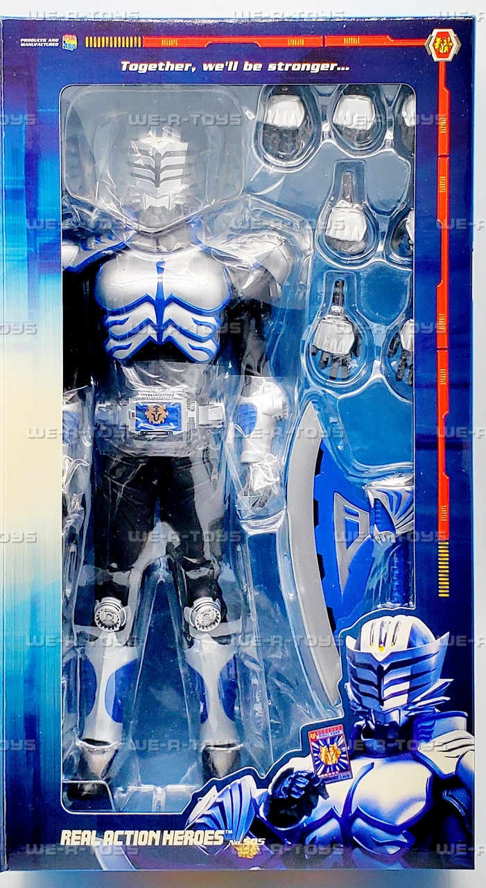 Real Action Heroes Kamen Rider Dragon Knight Axe Figure 2009