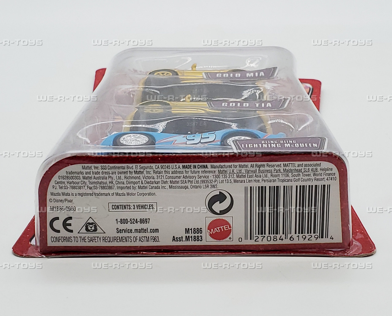Disney Pixar Cars Dinoco Dream Gift Pack 2005 Mattel M1886 NEW