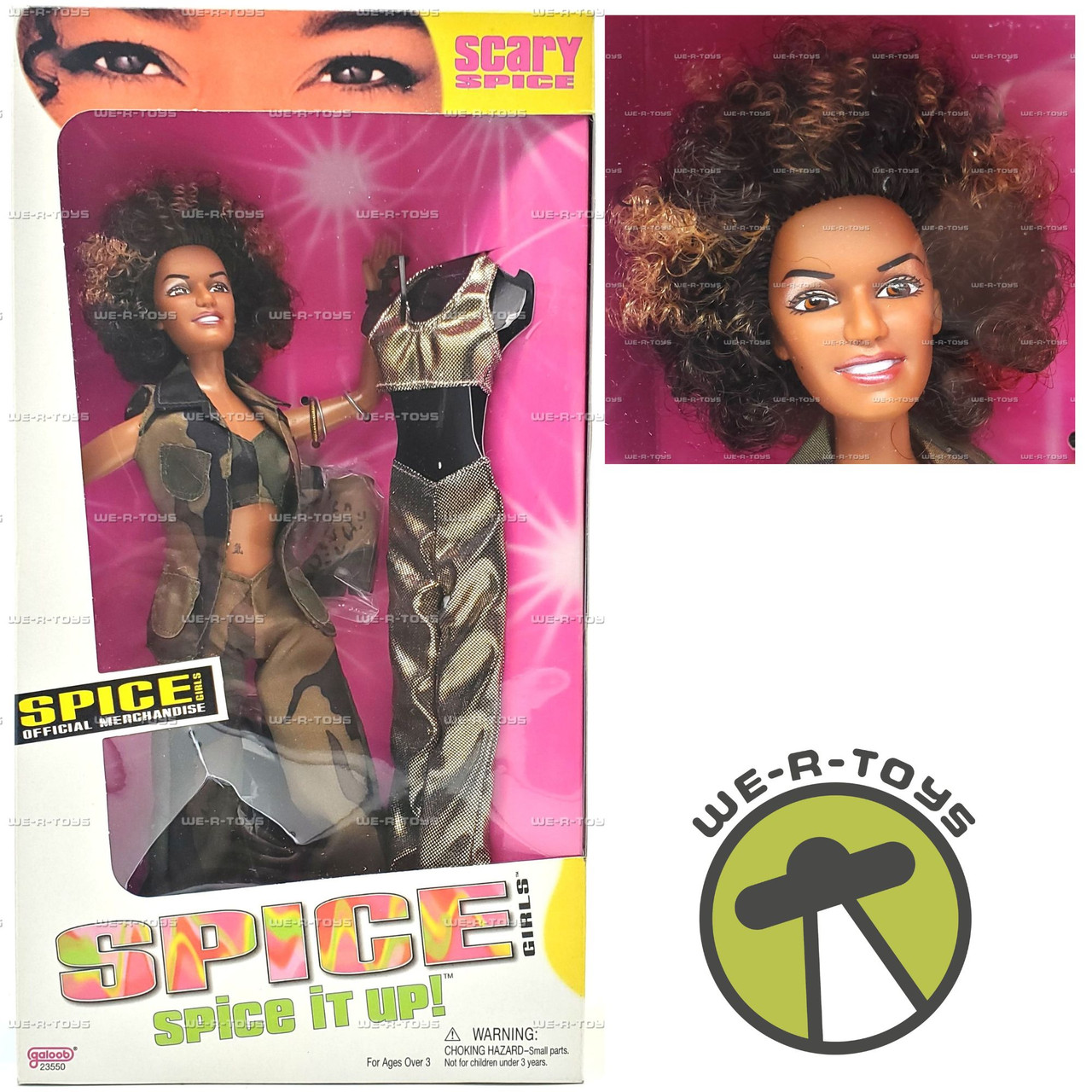 Spice Girls Spice It Up! Scary Spice Doll in Army Print 1999
