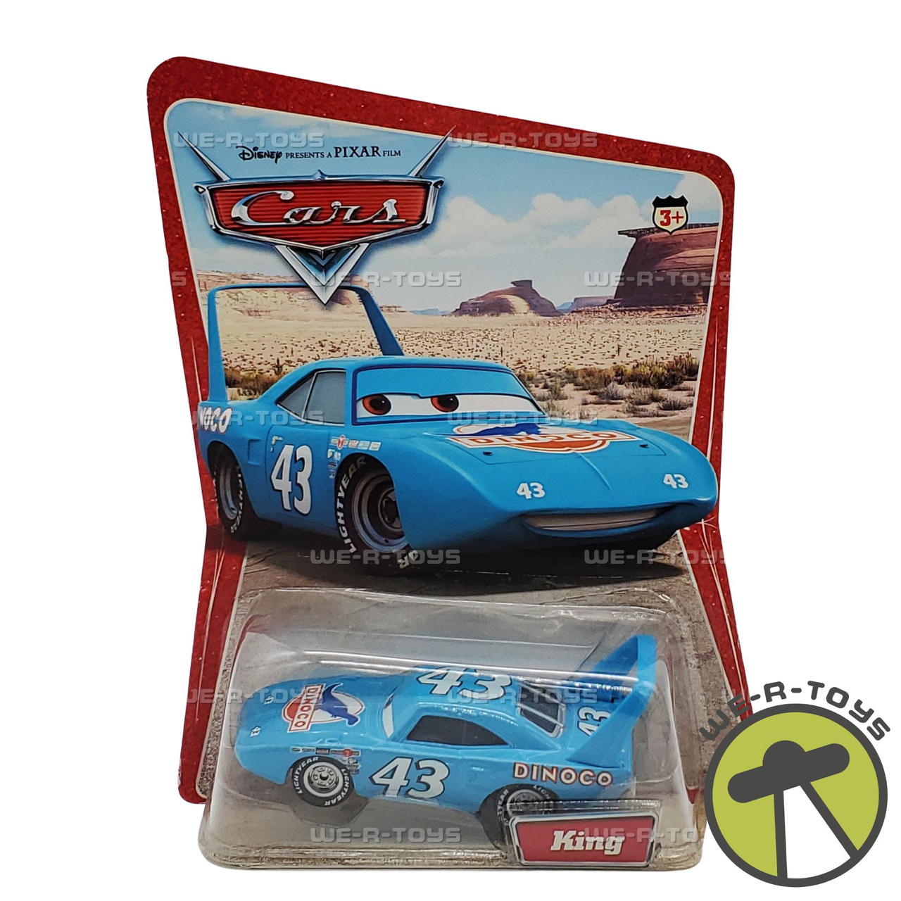 Disney Pixar Cars Dinoco King 2006 Mattel H6413 NEW - We-R-Toys