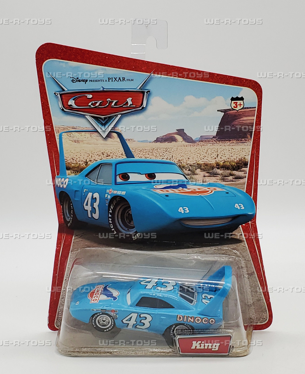 Disney Pixar Cars Dinoco King 2006 Mattel H6413 NEW - We-R-Toys