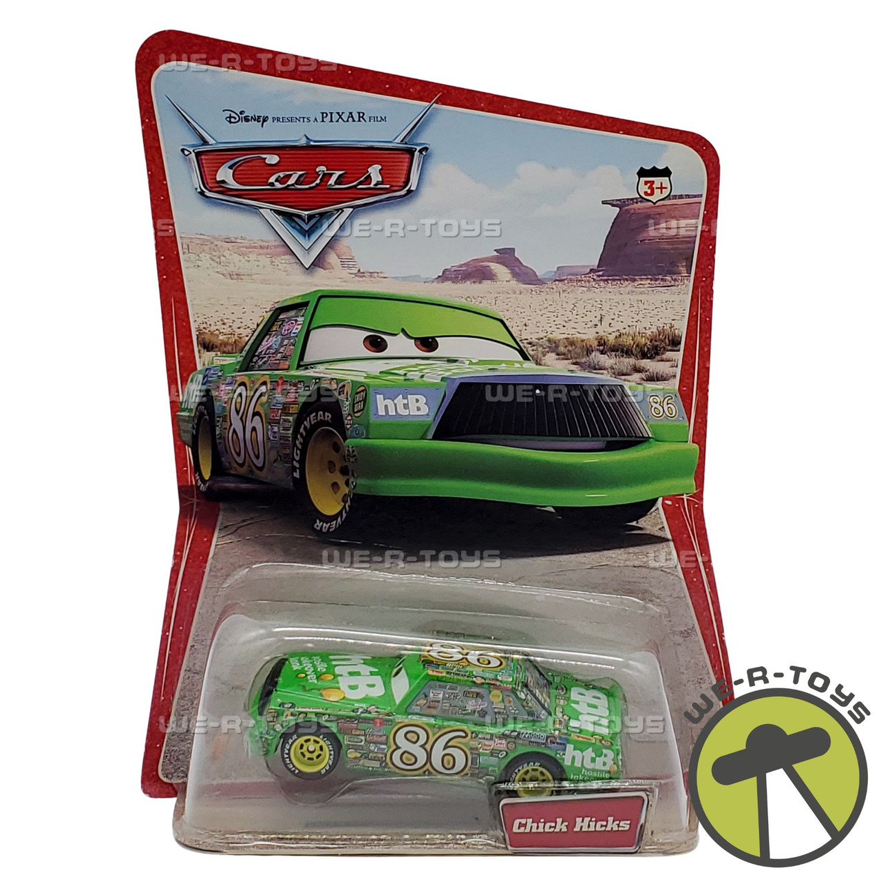 Disney Pixar Cars Chick Hicks Mattel Item No. H6412 NEW - We-R-Toys