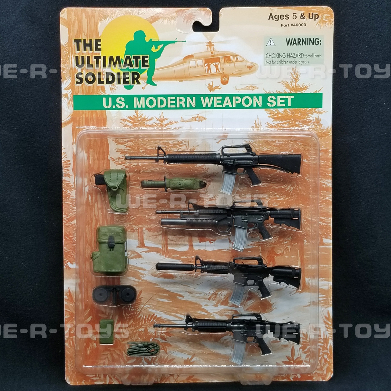 The Ultimate Soldier U.S. Modern Weapon Set Part No. 40000 Asst. No. 92000  NRFP