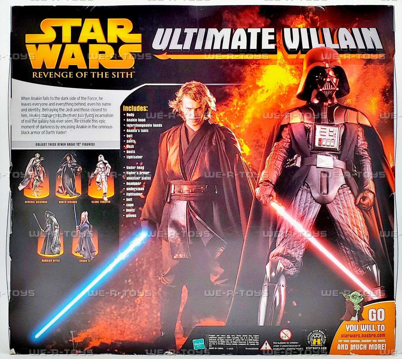 Star Wars Revenge of the Sith Ultimate Villain Darth Vader Figure