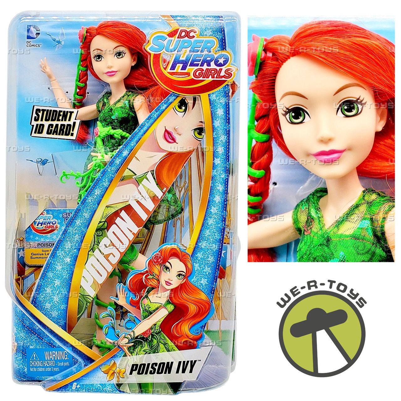 DC Super Hero Girls Poison Ivy Doll 2015 Mattel DLT67 - We-R-Toys