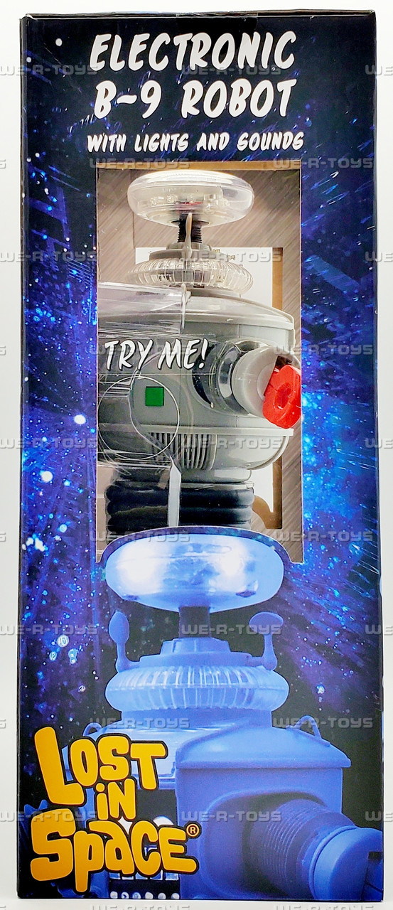 Lost in Space Electronic Lights and Sounds B9 Robot Figure 2015