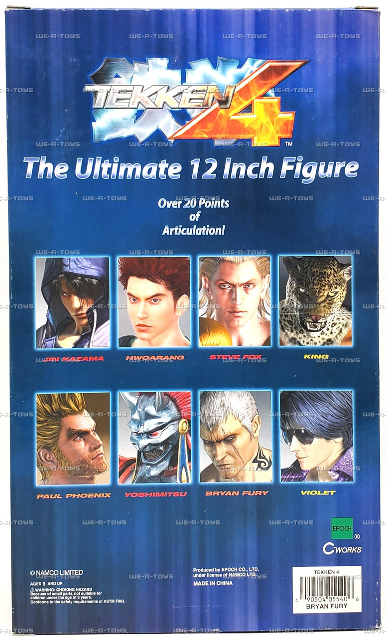 Tekken 4 Bryan Fury The Ultimate 12