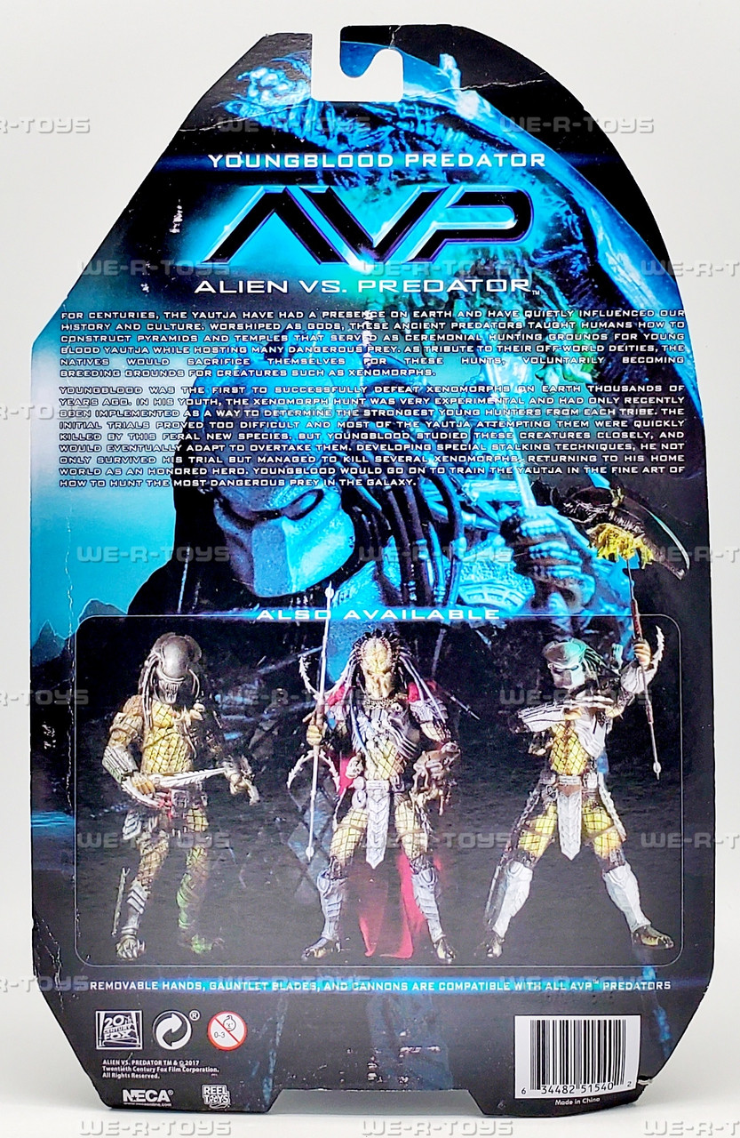 Alien vs Predator Youngblood Predator Action Figure 2017