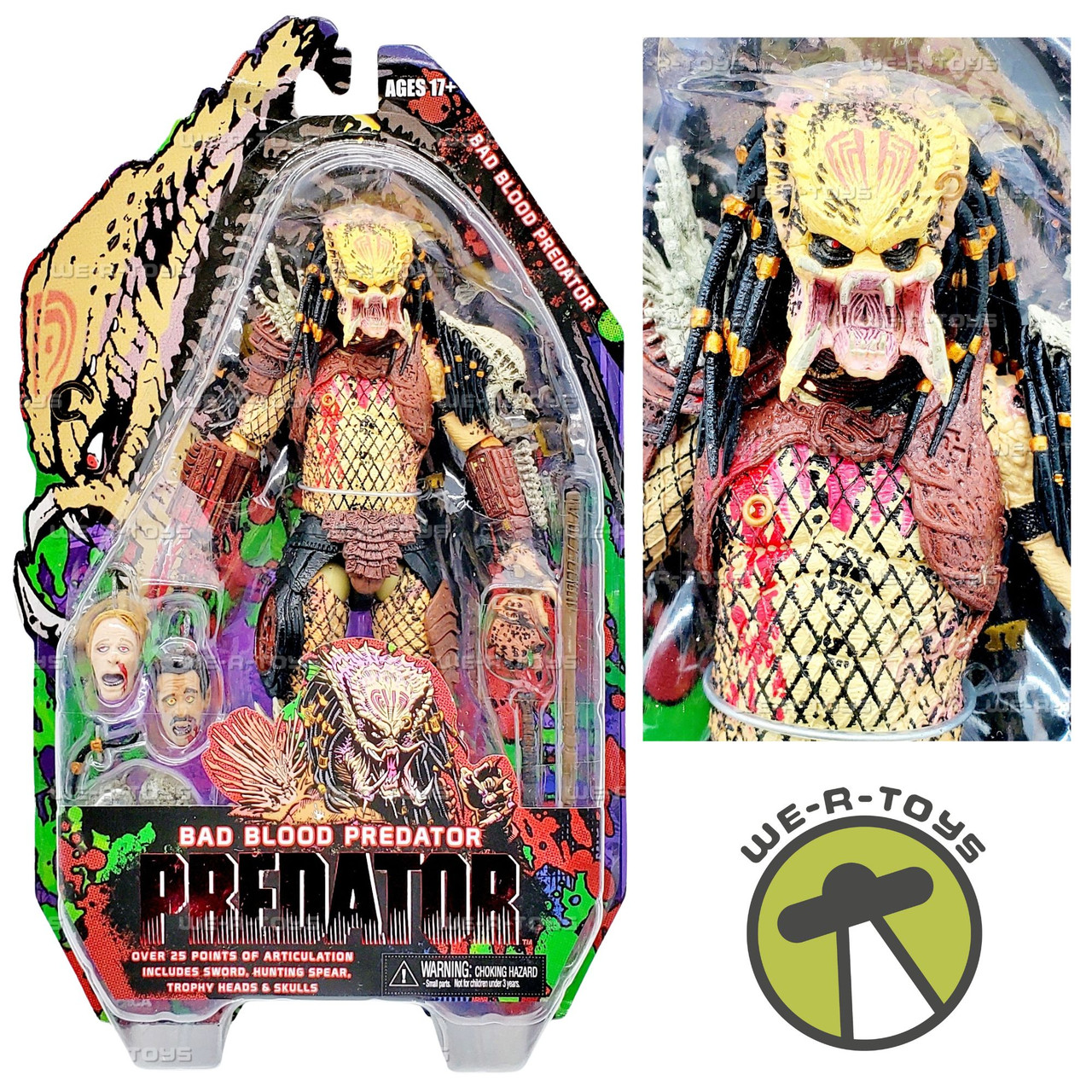 Predators Bad Blood Predator Action Figure 2014 NECA 51506 - We-R-Toys