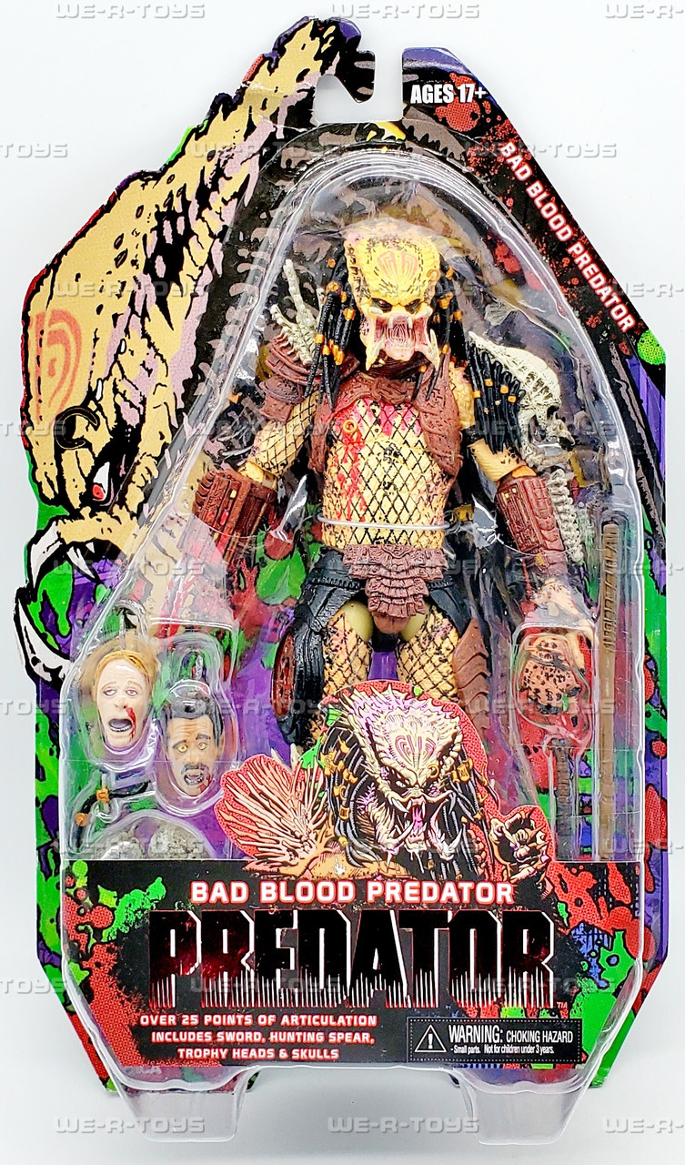 Predators Bad Blood Predator Action Figure 2014 NECA 51506 - We-R-Toys