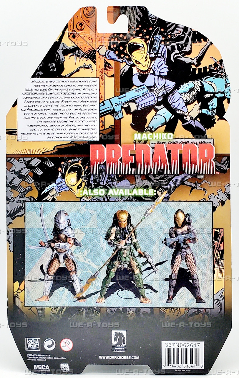 Predator Series 18 Machiko Action Figure 2018 NECA 51544 - We-R-Toys