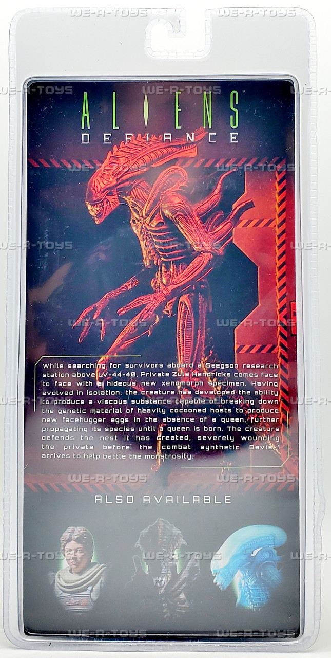 Aliens Defiance Xenomorph Action Figure 2017 NECA 51635 - We-R-Toys