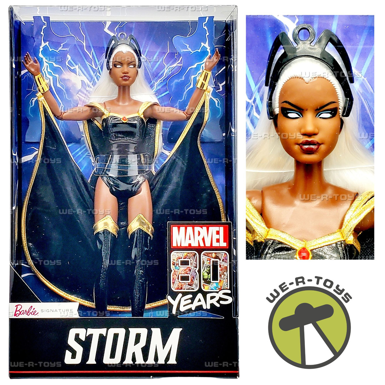Barbie Signature Marvel 80 Years Storm Doll 2019 Mattel GLJ52 - We
