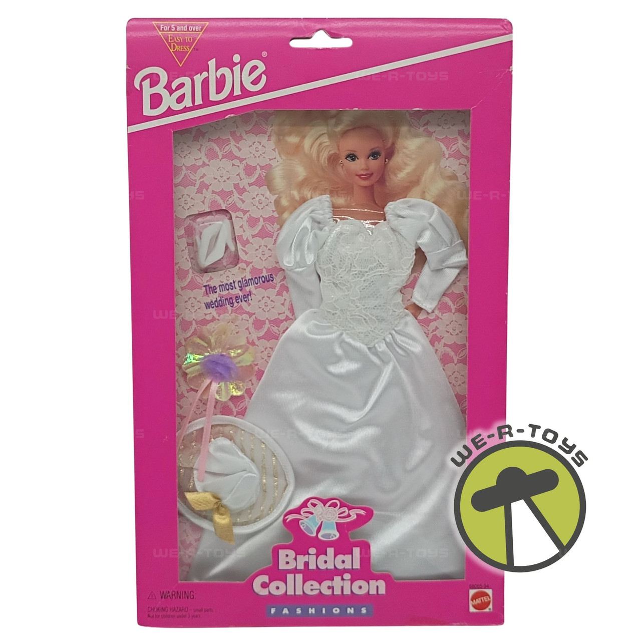 Barbie Bridal Collection Fashions Wedding Gown 1995 Mattel 98065