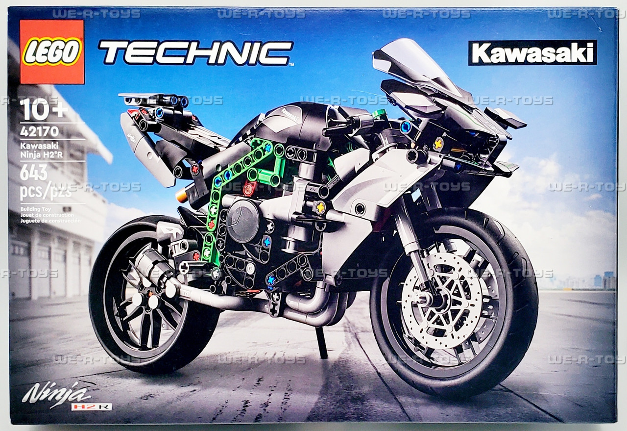 k☆kページ LEGO Technic Kawasaki Ninja H2R 643 Piece Building Set 42170 - We