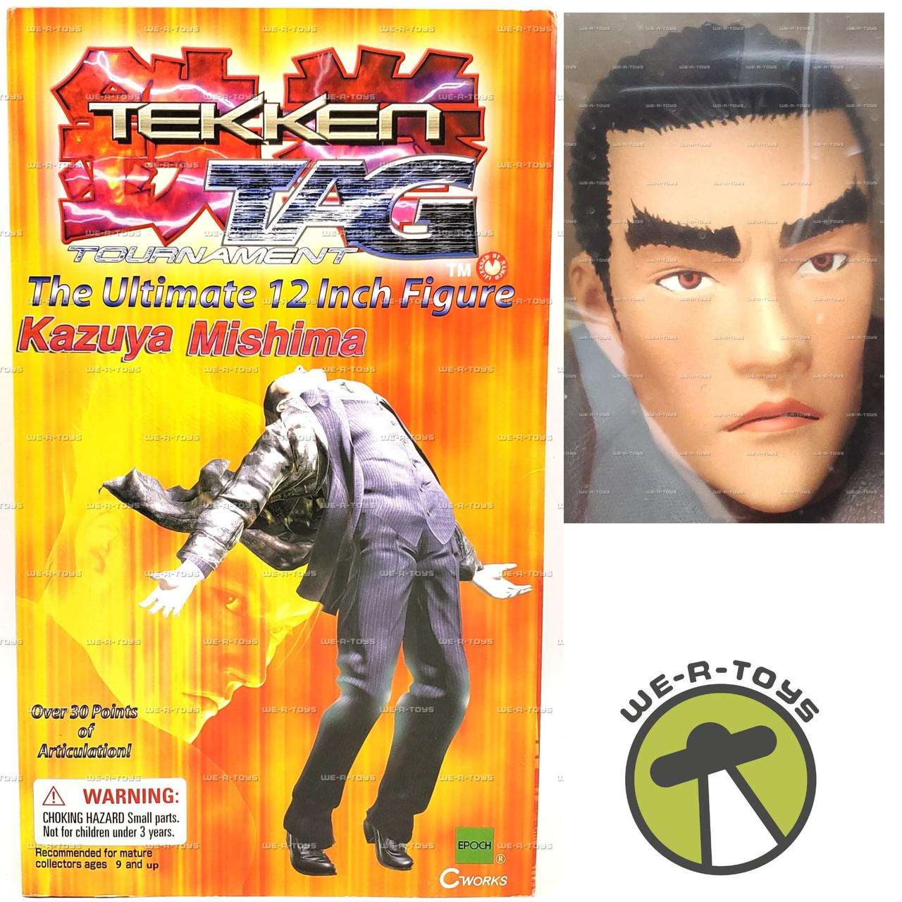 Tekken Tag Kazuya Mishima Action Figure Epoch 00511 - We-R-Toys