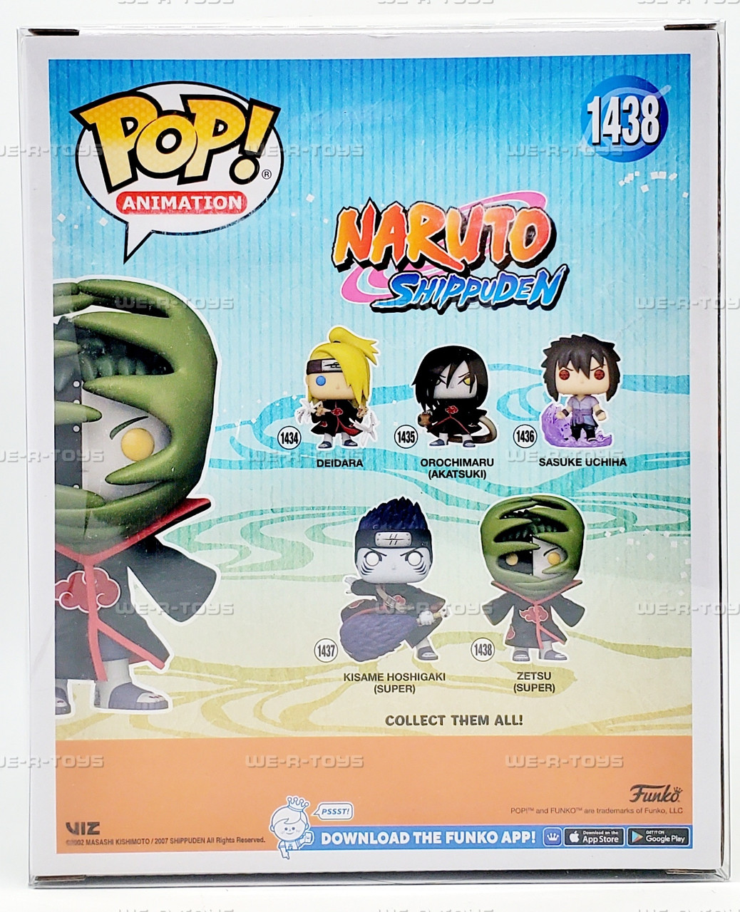 Funko POP Animation Naruto Shippuden Zetsu 1438 Vinyl Figure - We