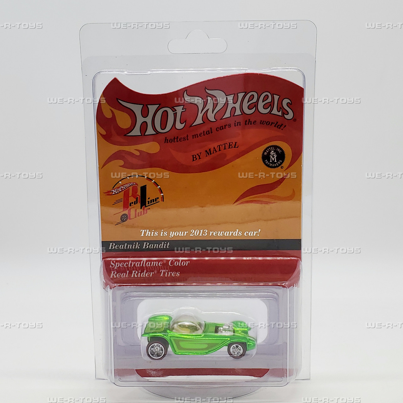 Hot Wheels Beatnik Bandit Red Line Club 2013 Rewards Car Mattel