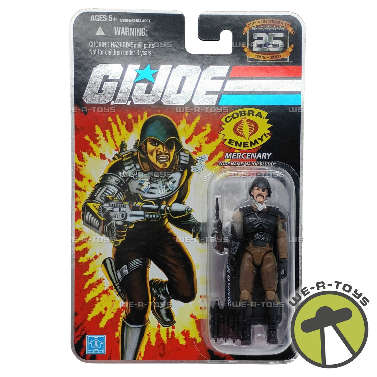 GI Joe Cobra Enemy Mercenary Code Name Major Bludd Action Figure