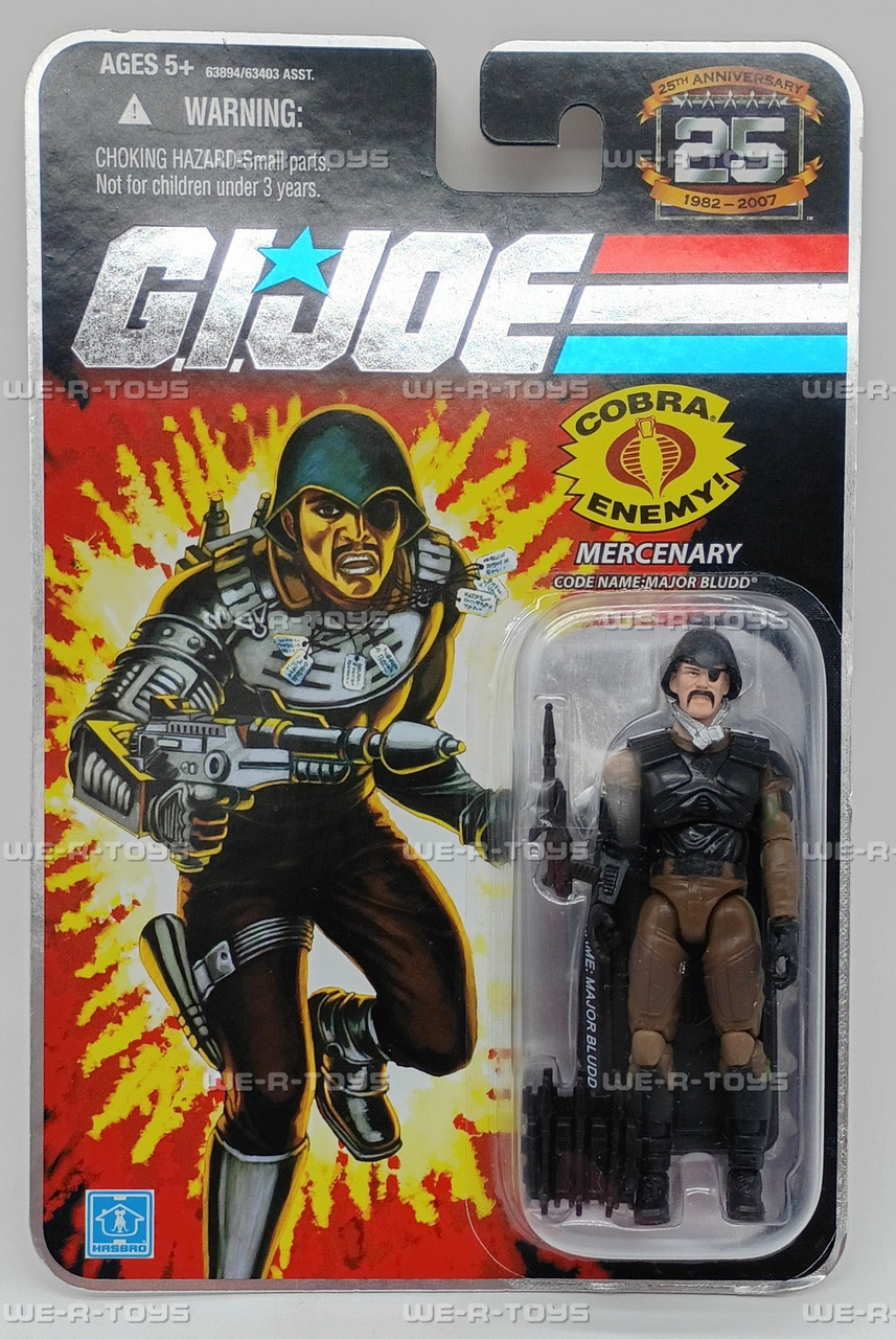 GI Joe Cobra Enemy Mercenary Code Name Major Bludd Action Figure