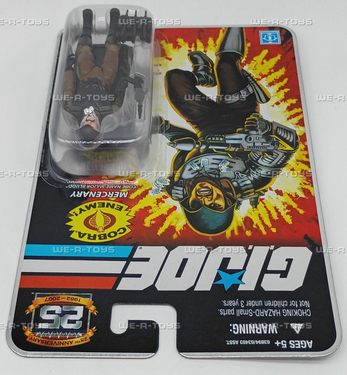GI Joe Cobra Enemy Mercenary Code Name Major Bludd Action Figure