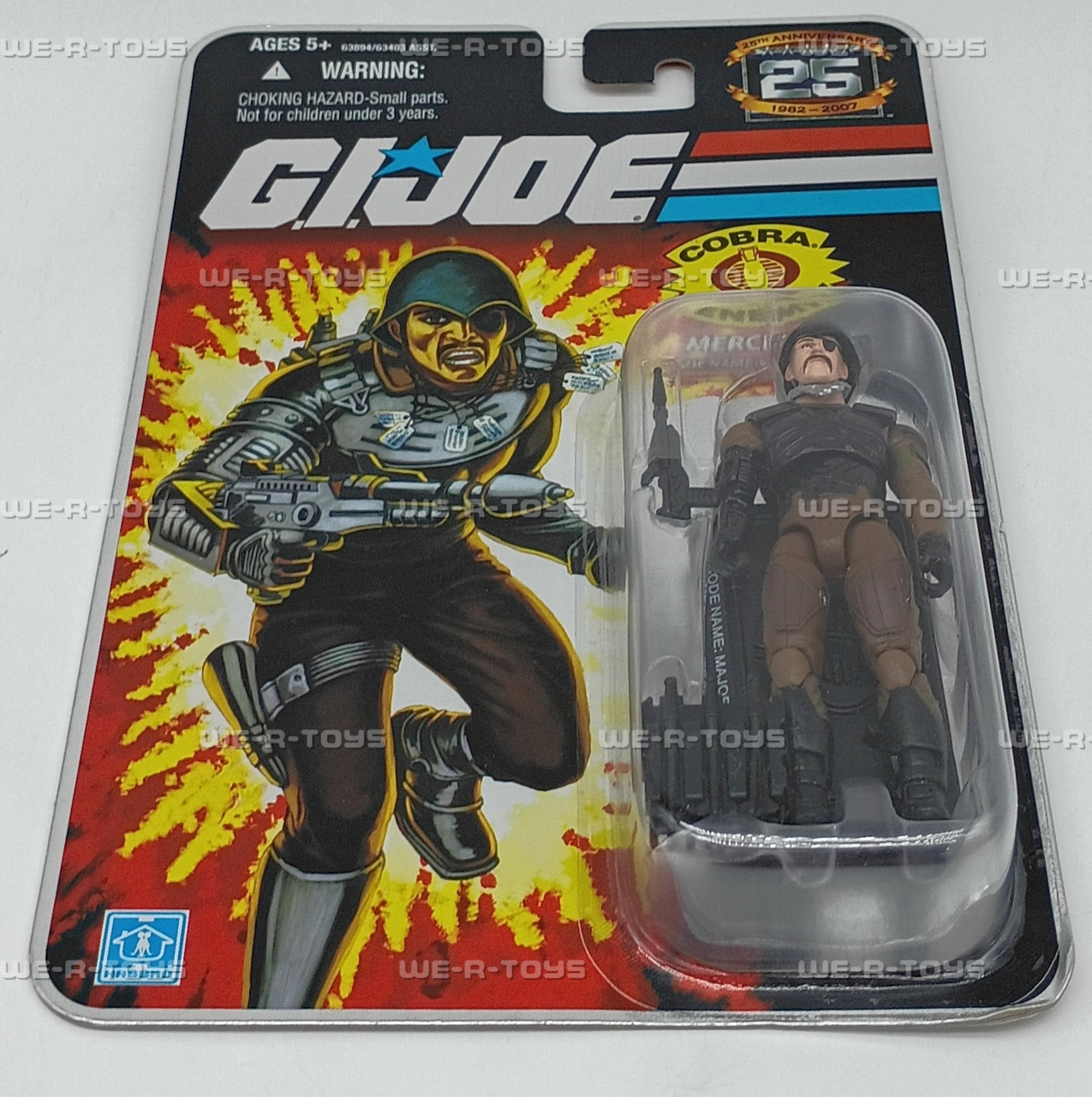 GI Joe Cobra Enemy Mercenary Code Name Major Bludd Action Figure