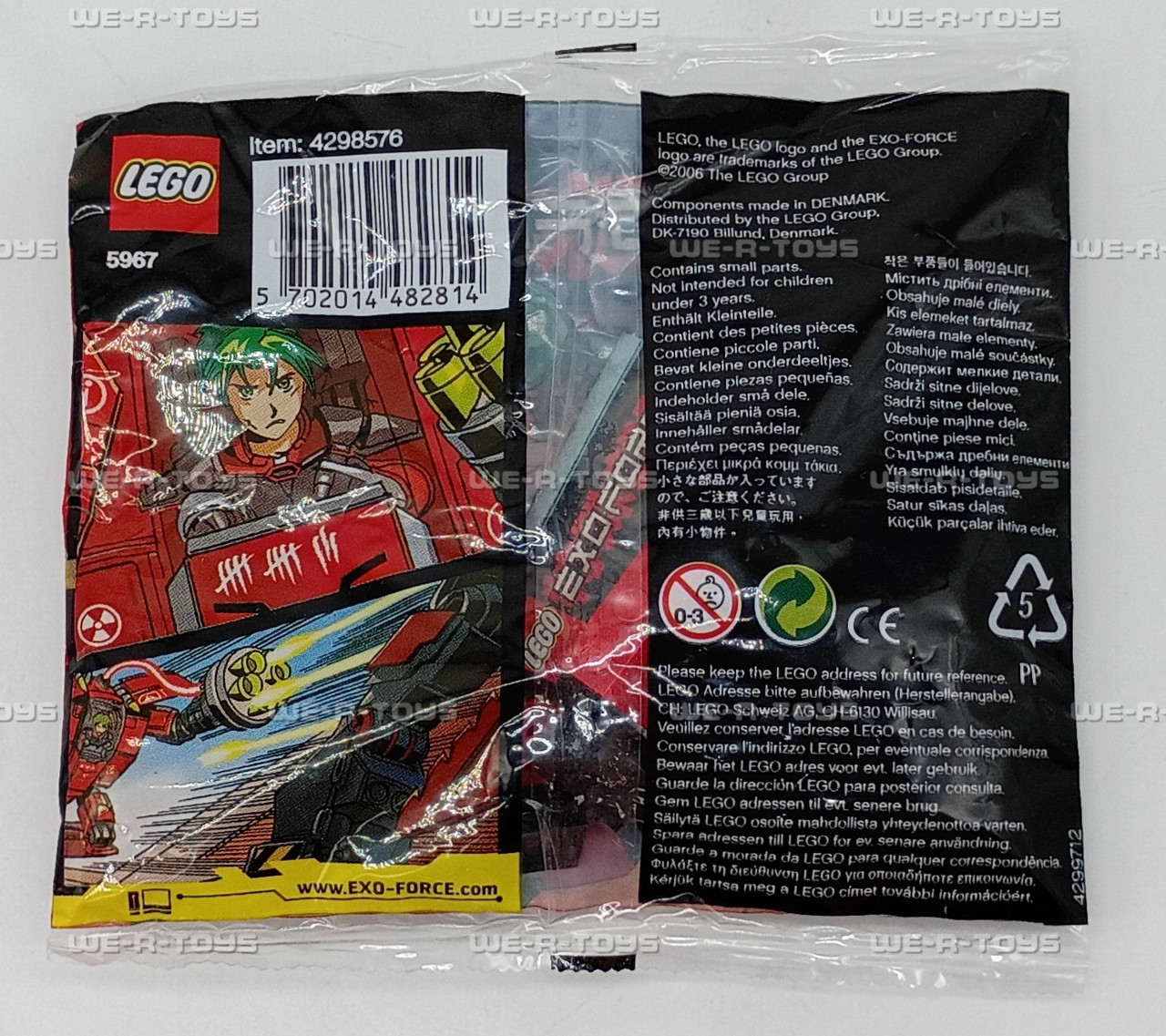 Lego Exo-Force Takeshi Walker 2 Building Set 2006 LEGO 5967 New