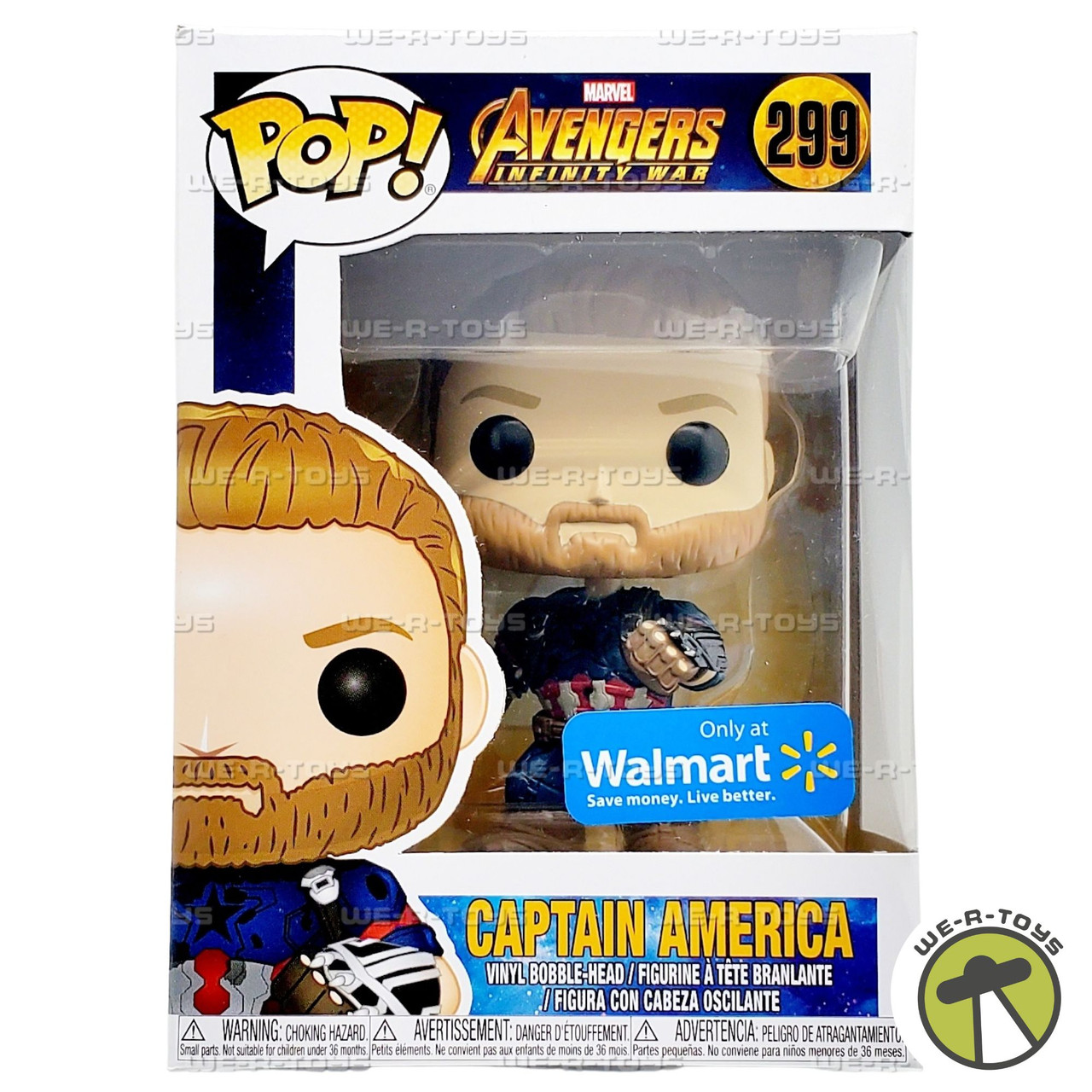Funko POP Marvel The Avengers Infinity War Captain America 299