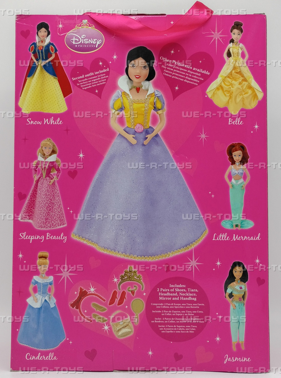 Disney Snow White Doll & Wardrobe Disney Store London Exclusive 10222 New - We-R-Toys Disney Snow White Doll & Wardrobe Disney Store London Exclusive 10222 New - We-R-Toys