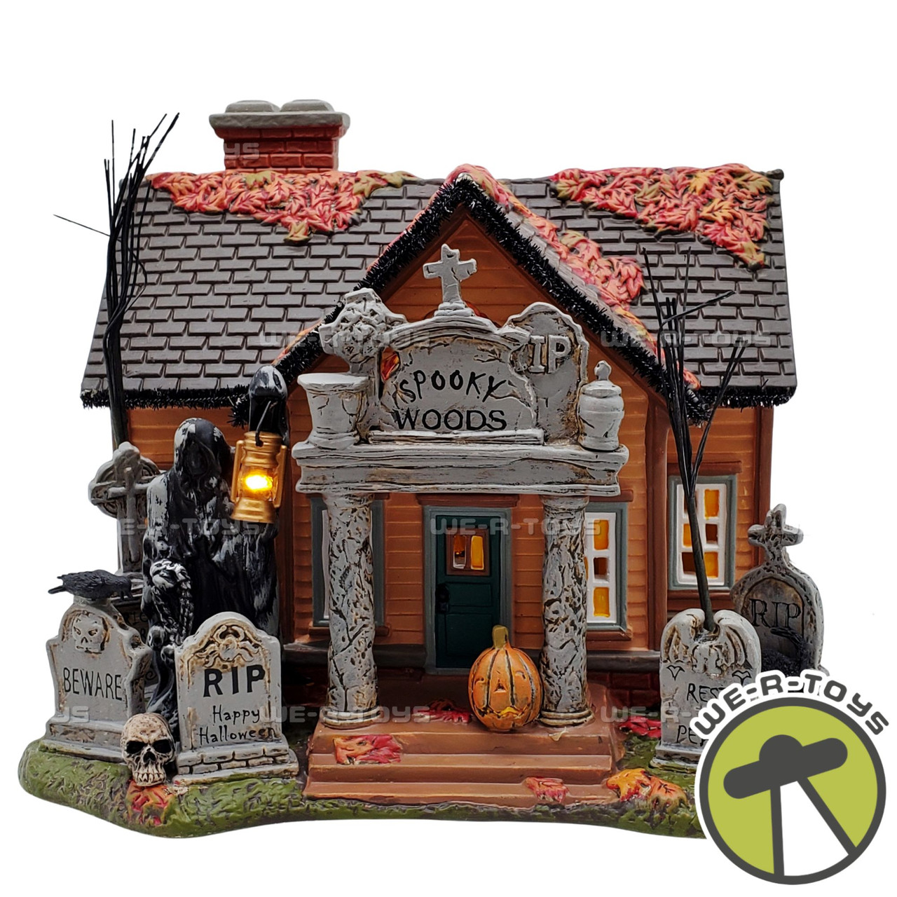 ハロウィン ハウスDpartment56 Department 56 Halloween Village The Cemetery House NEW - We