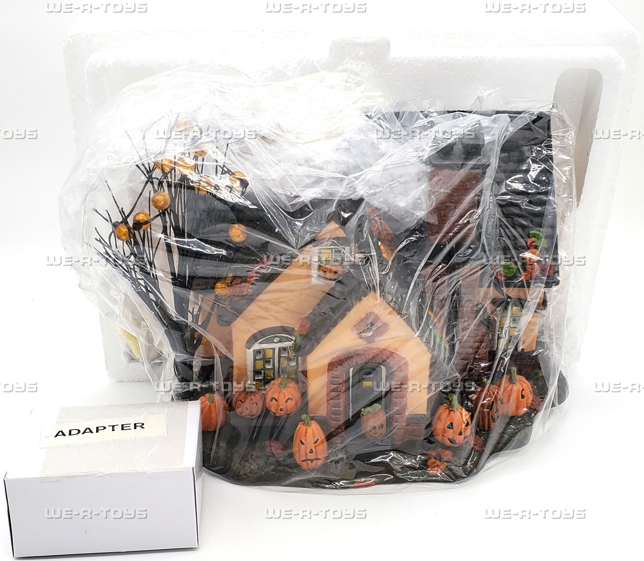 Dept 56 Halloween Trick or Treat Lane the Pumpkin House Lighted