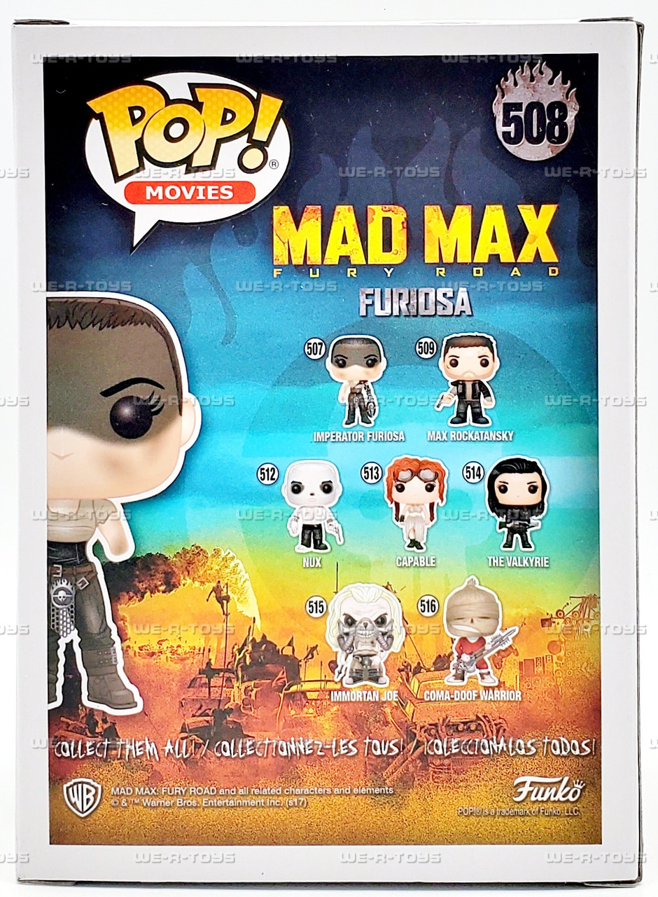Figura Funko Rock Candy - Imperator Furiosa De Mad Max: Fury Road