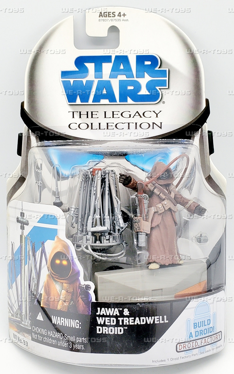 Star Wars Legacy Collection Jawa and Treadwell Droid Action Figure