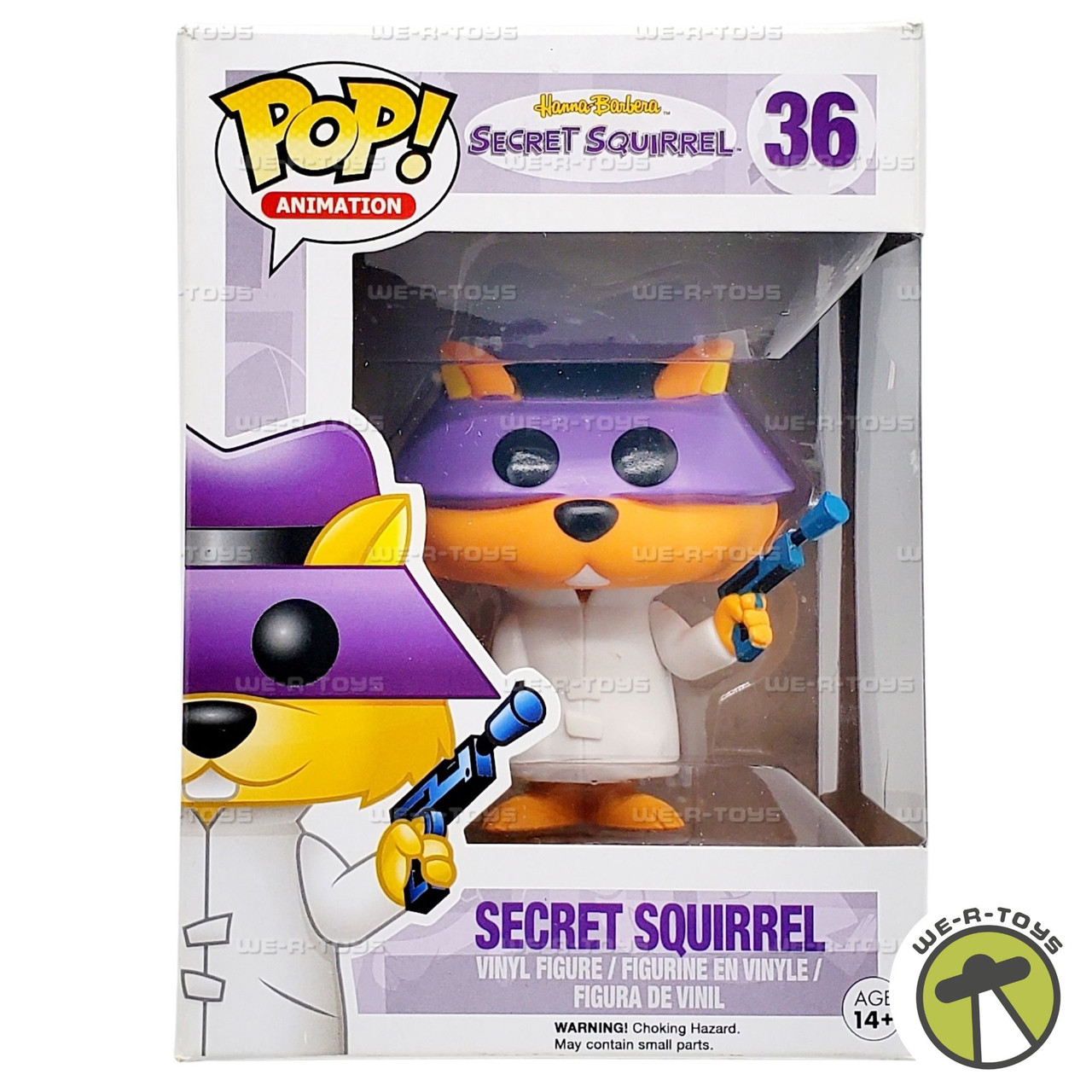 Funko POP Animation Hanna Barbera Secret Squirrel 36 Vinyl Figure
