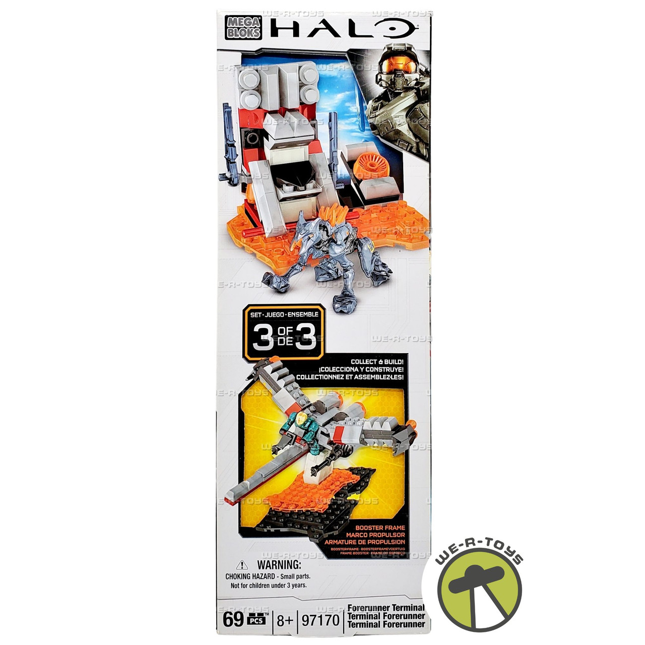 Mega Bloks Halo Forerunner Terminal 69 Piece Building Set 97170