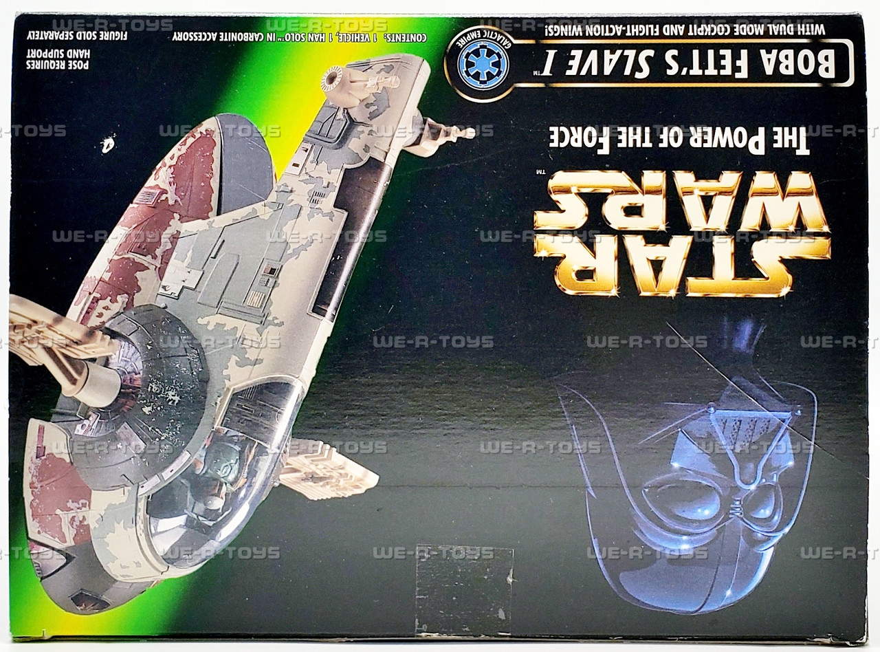 Star Wars The Power of the Force Boba Fett's Slave I Vehicle 1996