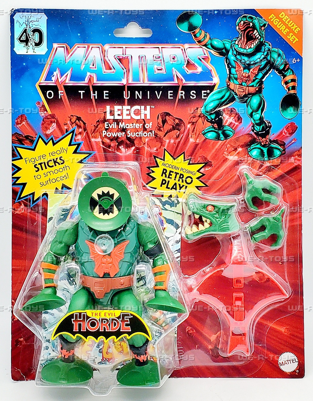 Masters of the Universe Origins Leech Action Figure 2022 Mattel