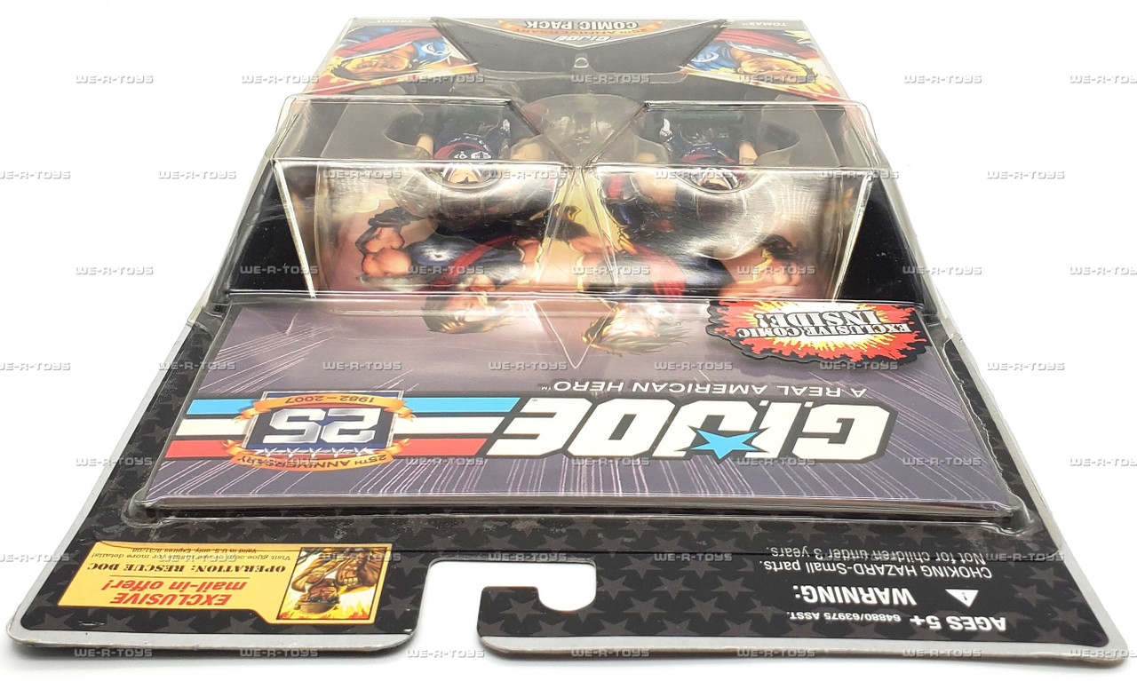 G.I. Joe 25th Anniversary Comic Pack Tomax and Xamot Action Figure