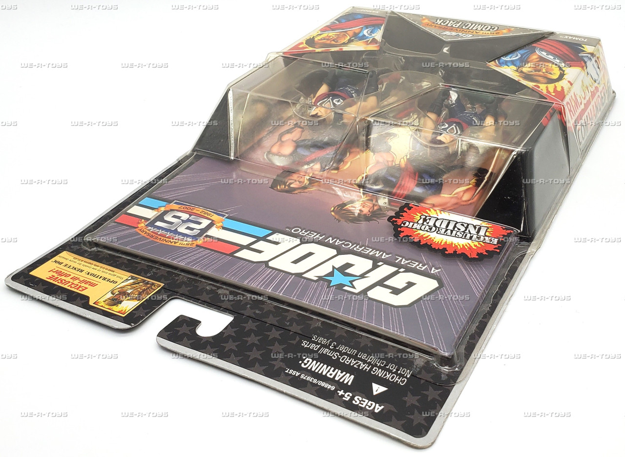 G.I. Joe 25th Anniversary Comic Pack Tomax and Xamot Action Figure