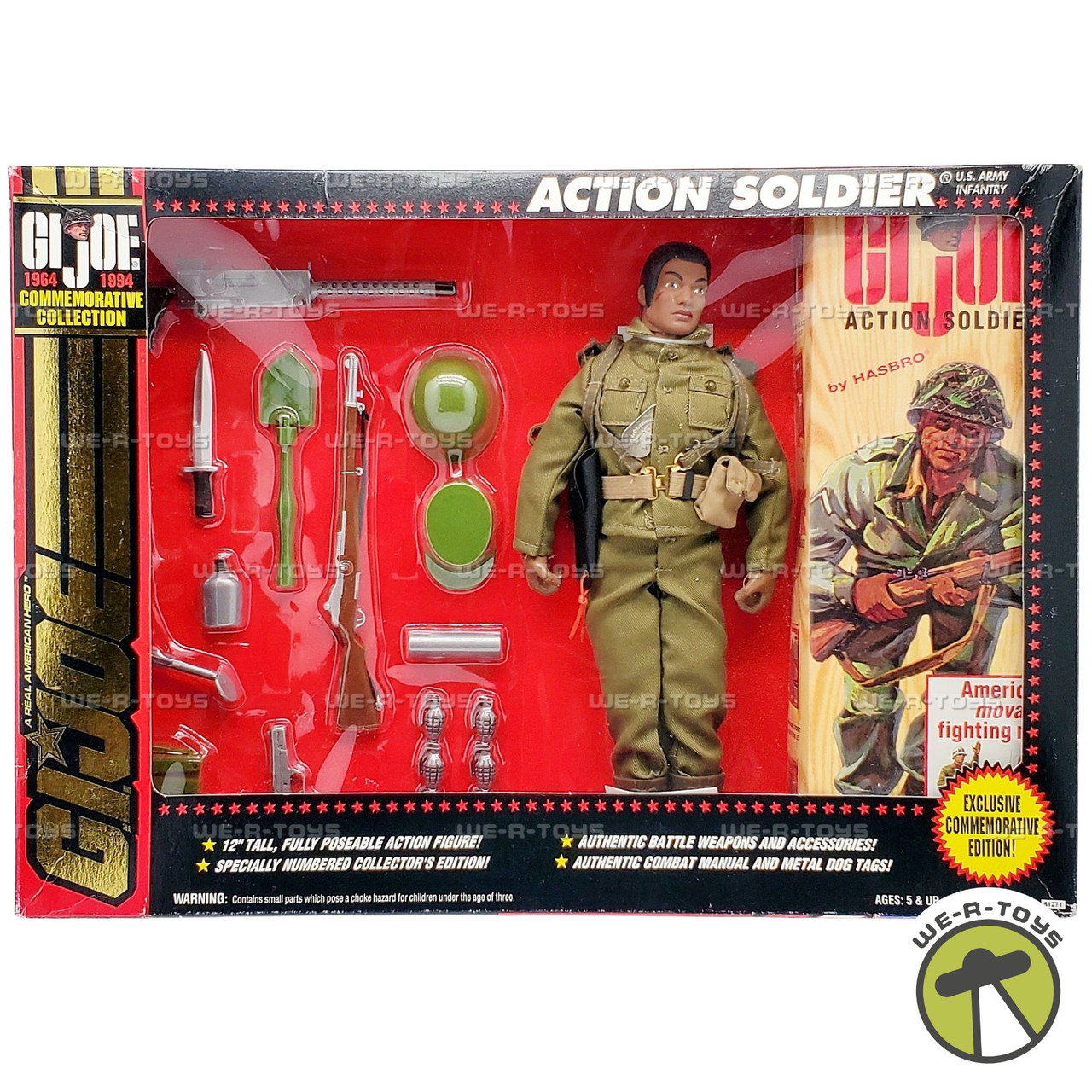 G.I. Joe Commemorative Collection Action Soldier AA 1993 Hasbro